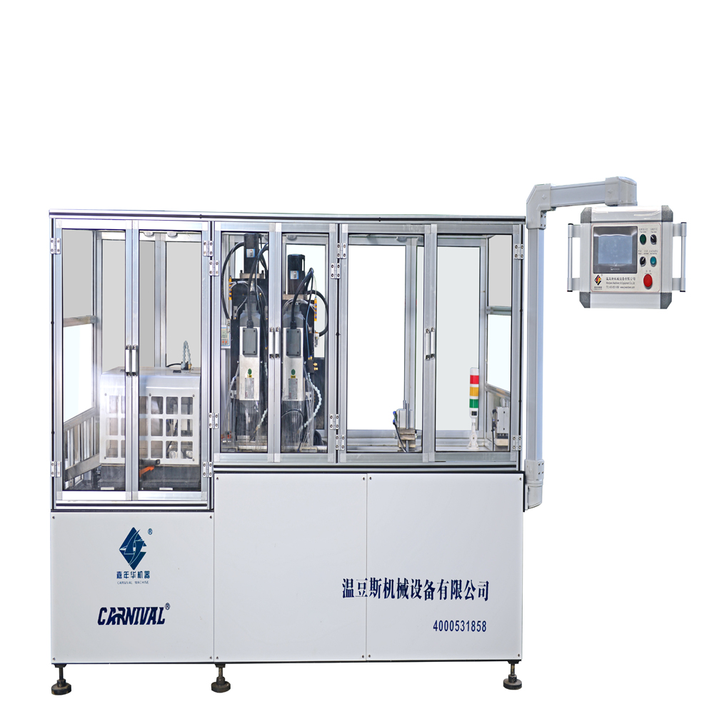 JNH-70D定制電力夾線板自動(dòng)加工機(jī) ( 雙鉆孔 - 切割 )